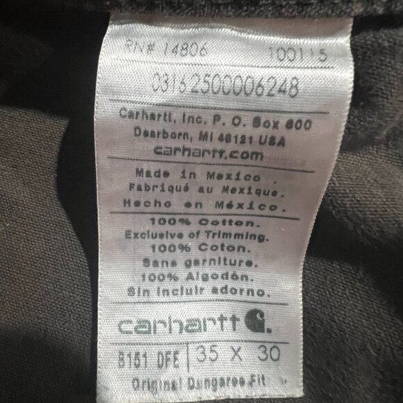 Carhartt Gray Straight Leg Pants - Picture 4 of 6